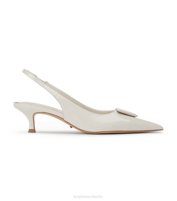 Pumps | de Tony Bianco Frauen Kimmy-Heels Weiß, hochglänzend 4624314