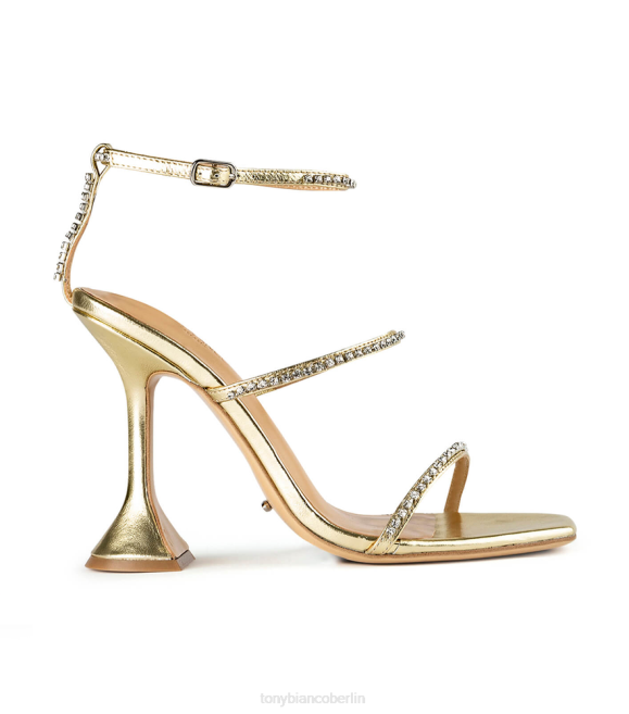 Bling Heels| de Tony Bianco Frauen Skye-Heels Gold-Nappa-Metallic 4624312