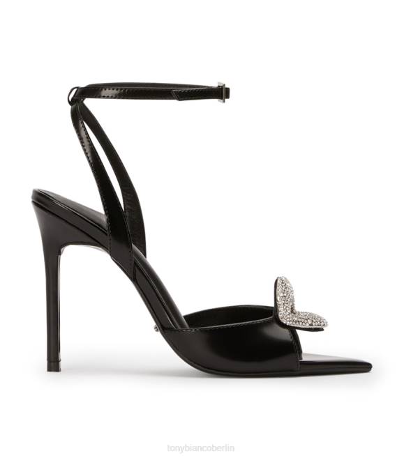 Stöckelschuhe| de Tony Bianco Frauen Moshi-Absätze Schwarz, hochglänzend 4624128