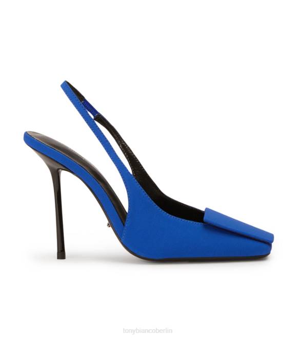 Stöckelschuhe| de Tony Bianco Frauen Rue Heels azurblauer Krepp 4624132