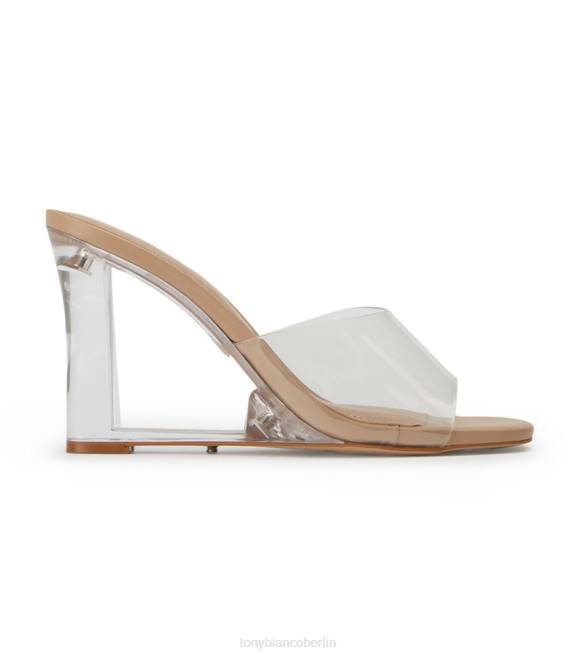 Brautschuhe| de Tony Bianco Frauen Alessi Wedges klares Vinylit/Haut 4624350