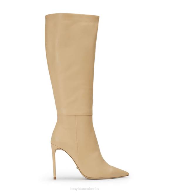 kniehohe Stiefel| de Tony Bianco Frauen Apollo-Kalbsstiefel Butternappa 4624468