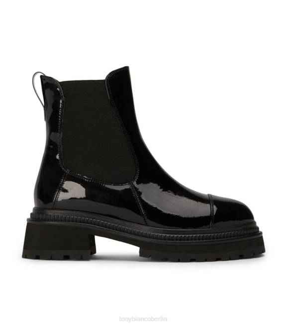 Stiefeletten| de Tony Bianco Frauen Hurricane-Stiefeletten Schwarz, hochglänzend 4624514