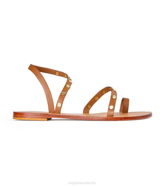 Sandalen| de Tony Bianco Frauen Finola-Wohnungen bräunen 4624621
